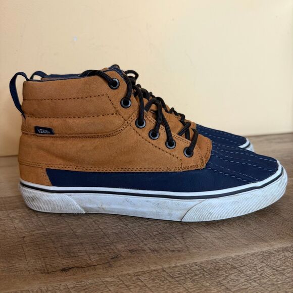 RARE VANS Sk8-Hi Duck Boots Winter Skateboarding Scotchgard Sz 9 Men's Shoes - Picture 3 of 7